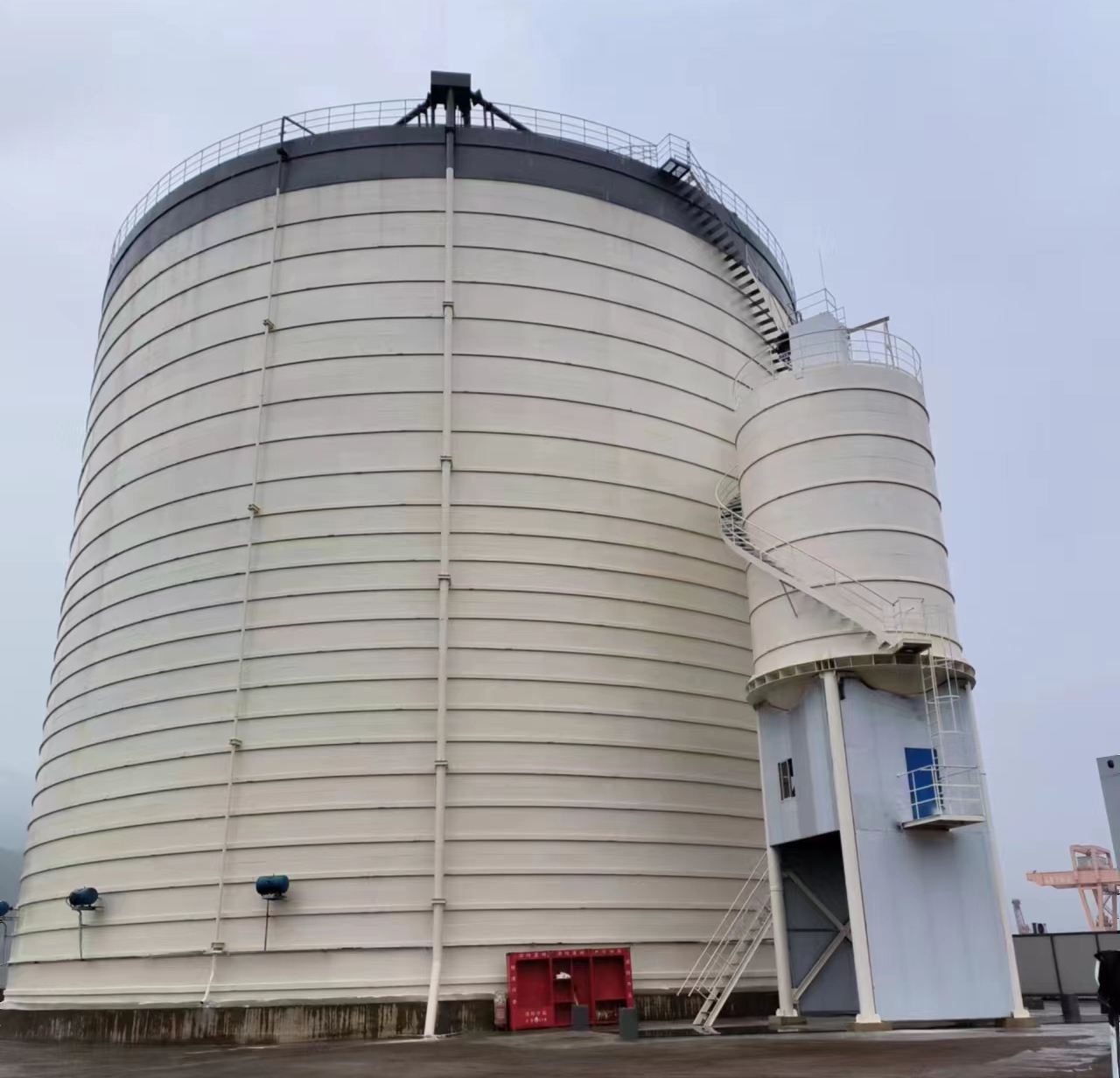 康定10万吨水泥钢板库